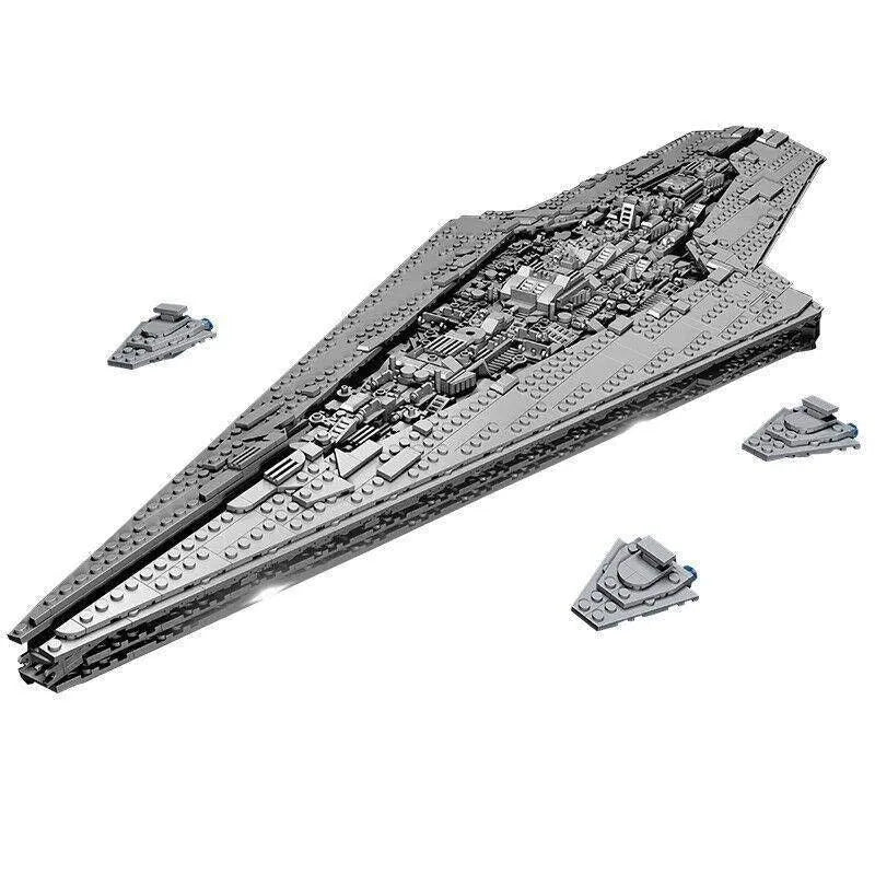 Building Blocks MOC Star Warship Super Destroyer Bricks Toys - 1