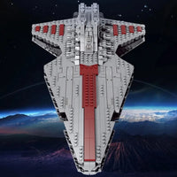 Thumbnail for Building Blocks MOC Star Warship Super Destroyer Ship Bricks Toys - 5
