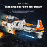 Thumbnail for Building Blocks MOC Star Warship Old Republic Cruiser Bricks Toys - 2