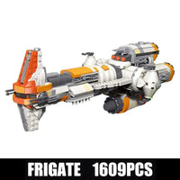 Thumbnail for Building Blocks MOC Star Warship Old Republic Cruiser Bricks Toys - 3