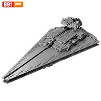 Thumbnail for Building Blocks MOC Star Warship Victory Destroyer Ship Bricks Toy Construction Set Toys - 1