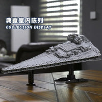 Thumbnail for Building Blocks MOC Star Warship Victory Destroyer Ship Bricks Toy - 7
