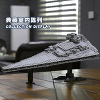 Thumbnail for Building Blocks MOC Star Warship Victory Destroyer Ship Bricks Toy Construction Set Toys - 7
