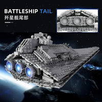 Thumbnail for Building Blocks MOC Star Warship Victory Destroyer Ship Bricks Toy Construction Set Toys - 6