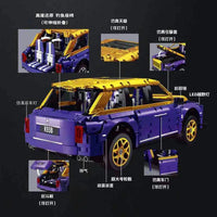 Thumbnail for Building Blocks Tech MOC Luxury Classic Car RR Cullinan Bricks Toy K93B - 3