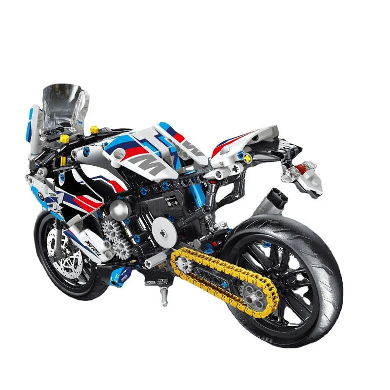 Building Blocks MOC BMW 1000R Road Motorcycle Bikes Bricks Toys T3042 Construction Set Toys - 1