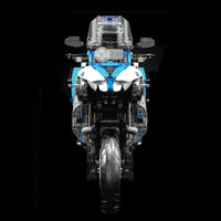 Thumbnail for Building Blocks MOC BMW R1250 GS Racing Motorcycle Bricks Toy T4022 - 10