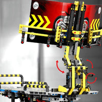 Thumbnail for Building Blocks MOC City Motorcycle Test Bench Power Motor Bricks Toys Construction Set Toys - 3