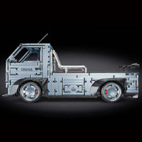 Thumbnail for Building Blocks MOC City Trucks Engineering Car Bricks Toy T5021 - 4