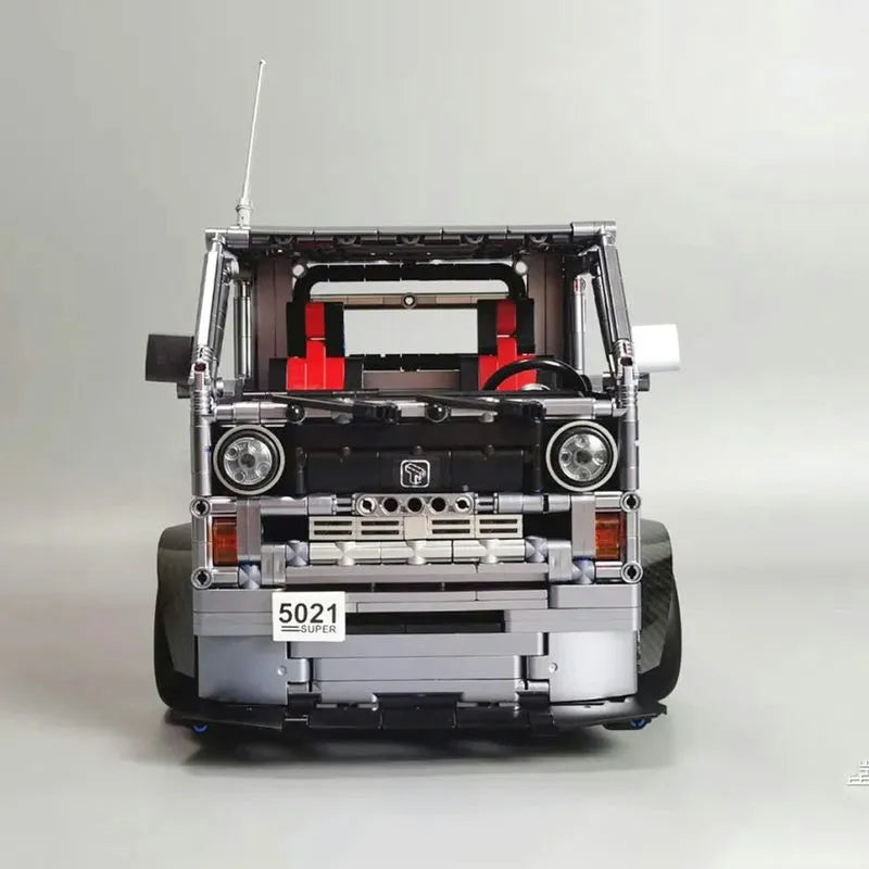 Building Blocks MOC City Trucks Engineering Car Bricks Toy T5021 Construction Set Toys - 10
