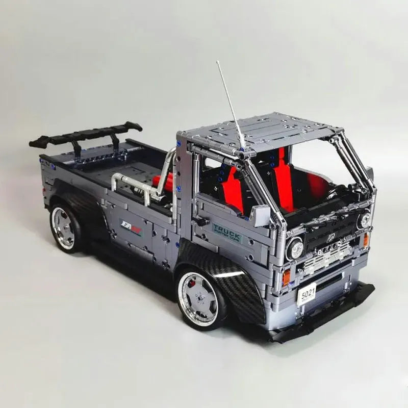 Building Blocks MOC City Trucks Engineering Car Bricks Toy T5021 Construction Set Toys - 8