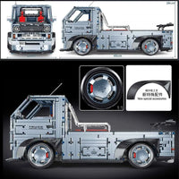 Thumbnail for Building Blocks MOC City Trucks Engineering Car Bricks Toy T5021 - 5