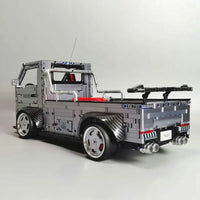 Thumbnail for Building Blocks MOC City Trucks Engineering Car Bricks Toy T5021 - 11