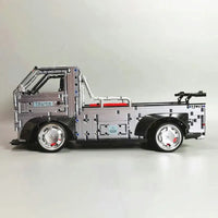 Thumbnail for Building Blocks MOC City Trucks Engineering Car Bricks Toy T5021 - 12