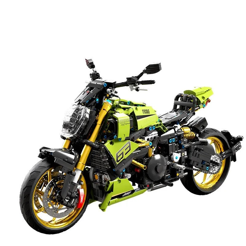 Building Blocks MOC Ducati Diavel 1260 Classic Motorcycle Bricks Toy T4021 Construction Set Toys - 1