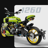 Thumbnail for Building Blocks MOC Ducati Diavel 1260 Classic Motorcycle Bricks Toy T4021 - 8