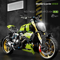 Thumbnail for Building Blocks MOC Ducati Diavel 1260 Classic Motorcycle Bricks Toy T4021 Construction Set Toys - 7