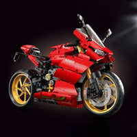Thumbnail for Building Blocks MOC Ducati Panigale S Racing Motorcycle Bricks Toy T4020 Construction Set Toys - 4