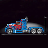 Thumbnail for Building Blocks MOC Experts Western Star Truck Bricks Toys T3030 Construction Set Toys - 7