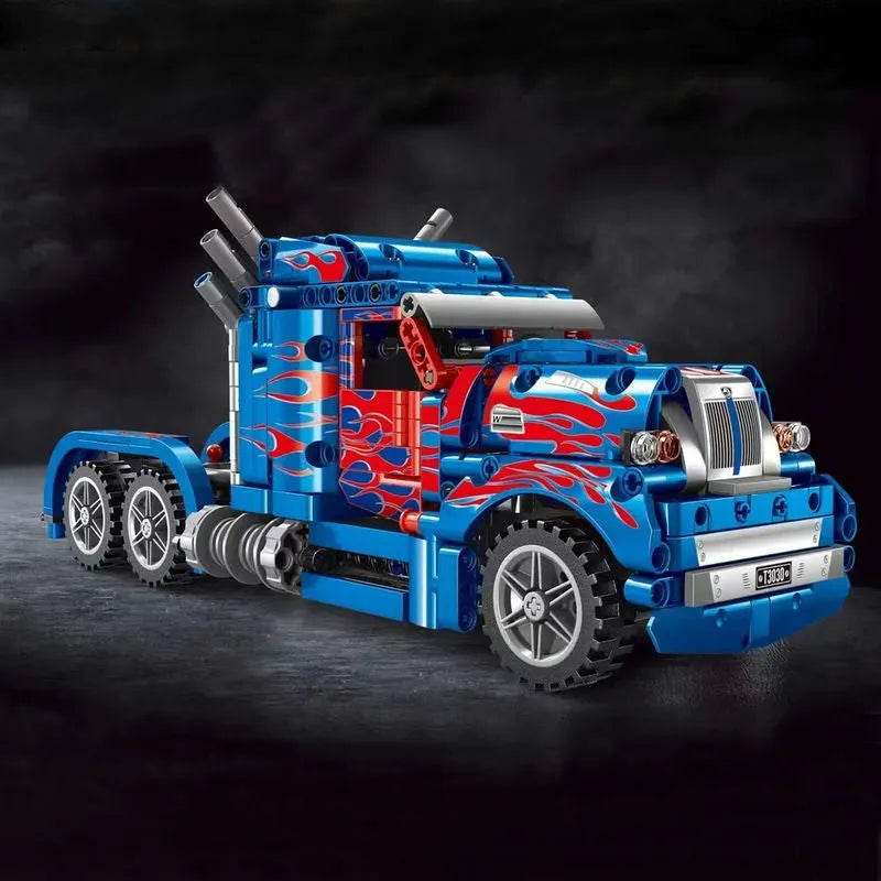 Building Blocks MOC Experts Western Star Truck Bricks Toys T3030 - 6