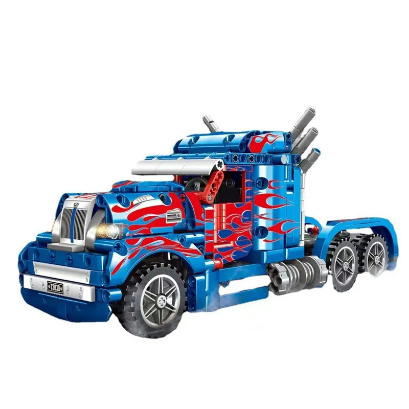 Building Blocks MOC Experts Western Star Truck Bricks Toys T3030 - 2