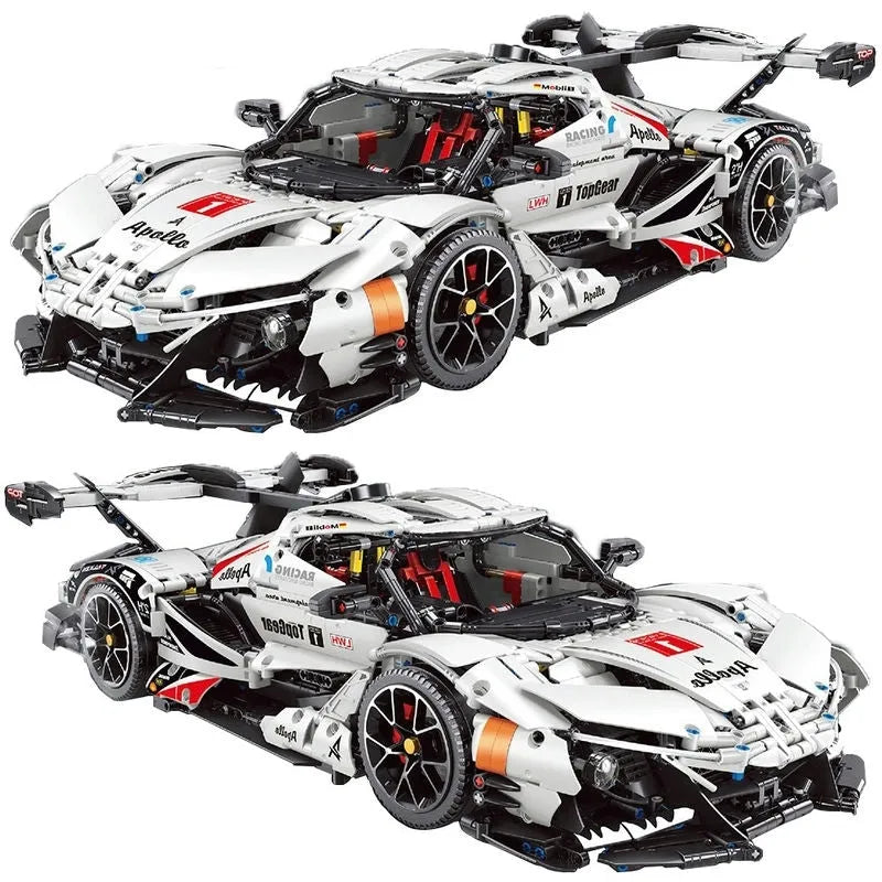 MOC Gumpert Apollo Racing Car T5012A Building Set