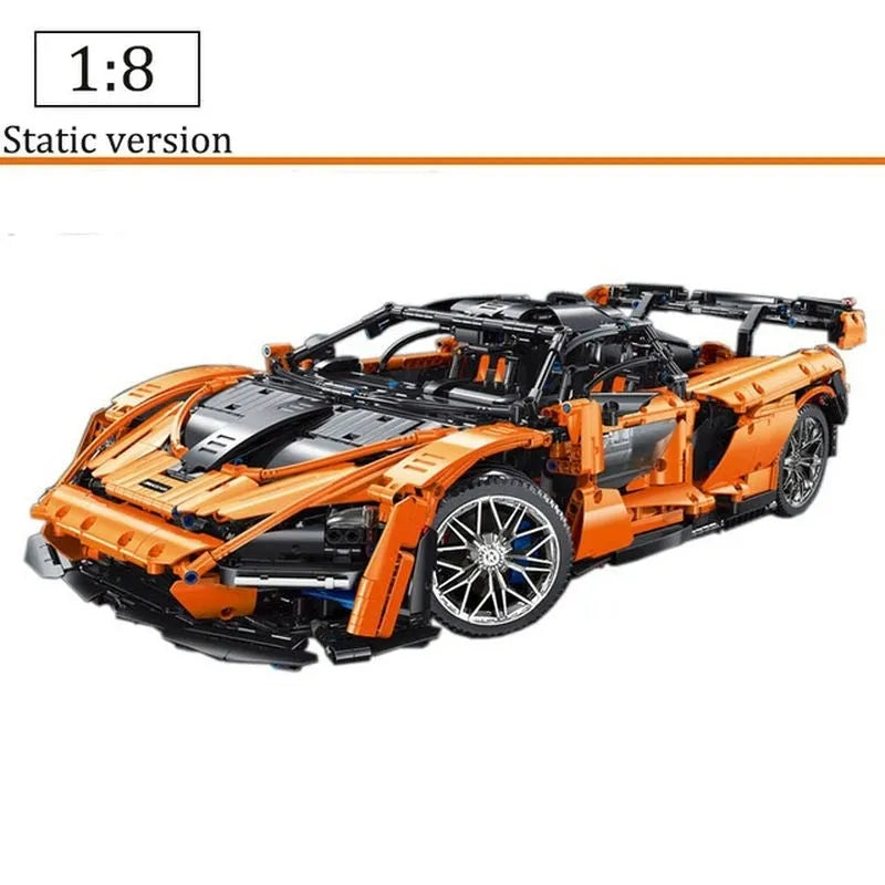 Building Blocks MOC Hypercar McLaren Senna Racing Car Bricks Toys T5013 - 2