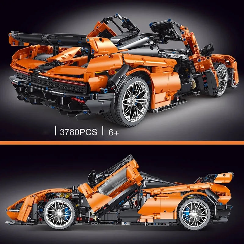 Building Blocks MOC Hypercar McLaren Senna Racing Car Bricks Toys T5013 - 9