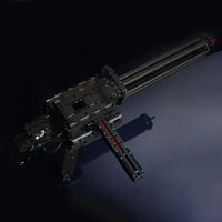 Thumbnail for Building Blocks MOC Military Gatling Cannon Gun Weapon Bricks Toy T2036 Construction Set Toys - 3