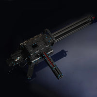Thumbnail for Building Blocks MOC Military Gatling Cannon Gun Weapon Bricks Toy T2036 - 3