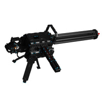Thumbnail for Building Blocks MOC Military Gatling Cannon Gun Weapon Bricks Toy T2036 - 1