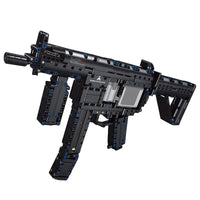 Thumbnail for Building Blocks MOC Military MP5 Submachine Gun Weapon Bricks Toy T2035 - 1