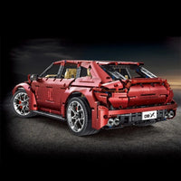 Thumbnail for Building Blocks MOC Motorized RC Racing Aston Martin DBX Car Bricks Toy - 1