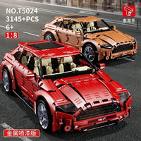 Thumbnail for Building Blocks MOC Motorized RC Racing Aston Martin DBX Car Bricks Toy - 8