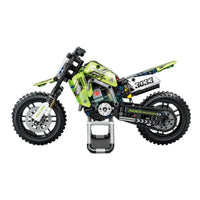 Thumbnail for Building Blocks MOC Off - Road Kawasaki KX450 Motocross Bricks Toy T3033 - 5