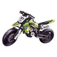 Thumbnail for Building Blocks MOC Off - Road Kawasaki KX450 Motocross Bricks Toy T3033 - 6