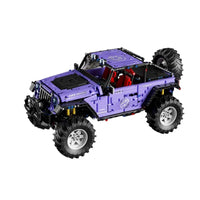 Thumbnail for Building Blocks MOC Off - Road SUV JEEP Wrangler Trailcat Bricks Toy T5010B - 7
