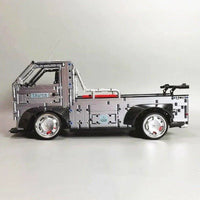 Thumbnail for Building Blocks MOC RC APP City Truck Engineering Car Bricks Toy - 9