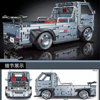 Thumbnail for Building Blocks MOC RC APP City Truck Engineering Car Bricks Toy - 5