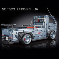 Thumbnail for Building Blocks MOC RC APP City Truck Engineering Car Bricks Toy - 3