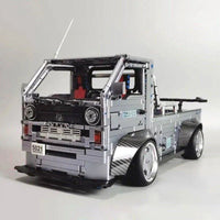 Thumbnail for Building Blocks MOC RC APP City Truck Engineering Car Bricks Toy - 10