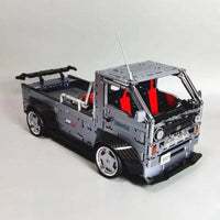 Thumbnail for Building Blocks MOC RC APP City Truck Engineering Car Bricks Toy - 12