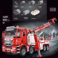 Thumbnail for Building Blocks MOC RC APP Heavy Fire Rescue Truck Bricks Toys - 2