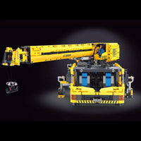 Thumbnail for Building Blocks MOC RC Motorized Heavy Lift Crane Truck Bricks Toy T4004 - 8
