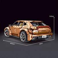 Thumbnail for Building Blocks MOC RC Motorized Racing Aston Martin DBX Car Bricks Toy - 7