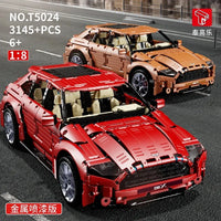 Thumbnail for Building Blocks MOC RC Motorized Racing Aston Martin DBX Car Bricks Toy Construction Set Toys - 9