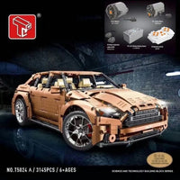 Thumbnail for Building Blocks MOC RC Motorized Racing Aston Martin DBX Car Bricks Toy - 2