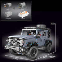 Thumbnail for Building Blocks MOC RC Off - Road AWD Tank 300 SUV Car Bricks Toy T5015A - 2