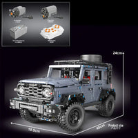 Thumbnail for Building Blocks MOC RC Off-Road AWD Tank 300 SUV Car Bricks Toy T5015A Construction Set Toys - 2