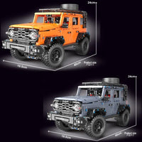 Thumbnail for Building Blocks MOC RC Off-Road AWD Tank 300 SUV Car Bricks Toy T5015A Construction Set Toys - 7